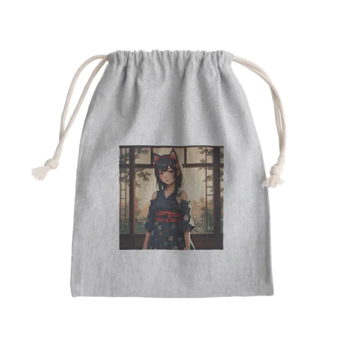 猫耳可憐ちゃん Mini Drawstring Bag