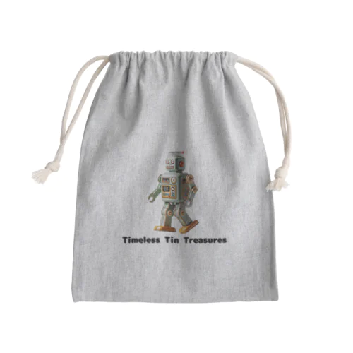 ブリキのおもちゃ 03 Mini Drawstring Bag