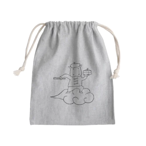 かばちゃん飯店 Mini Drawstring Bag