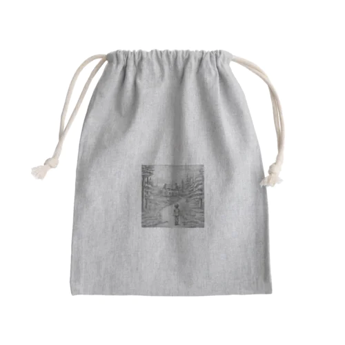 森へ Mini Drawstring Bag