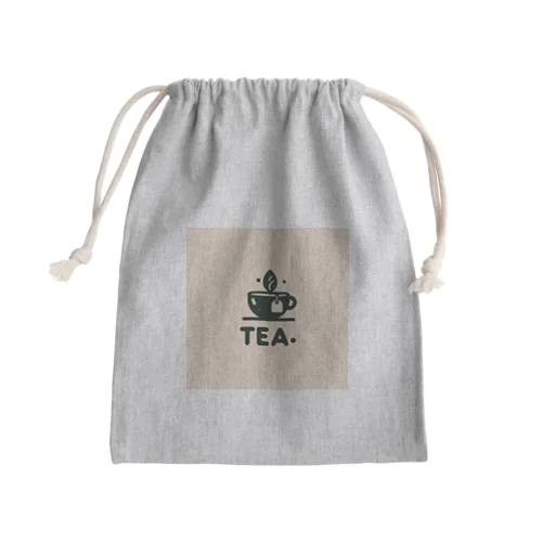 ティータイム Mini Drawstring Bag