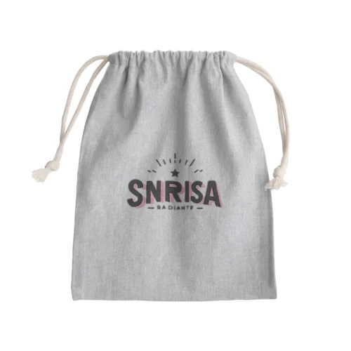 SONRISA RADIANTE Mini Drawstring Bag
