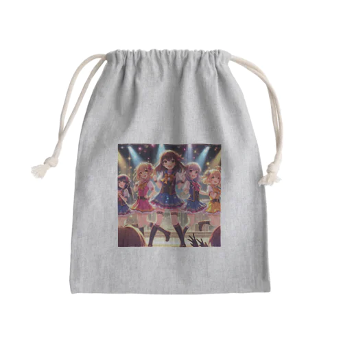 美少女 Mini Drawstring Bag