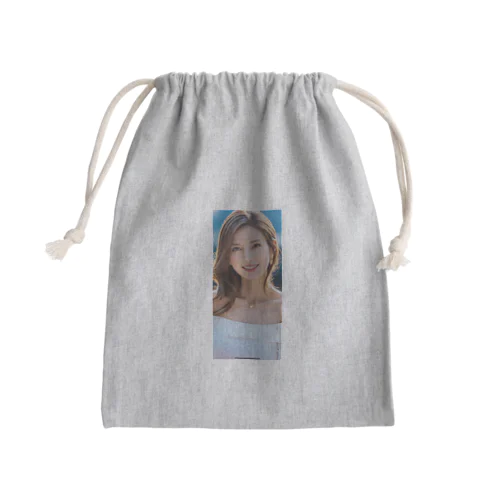 ももちゃん🍑グッズ✨ Mini Drawstring Bag