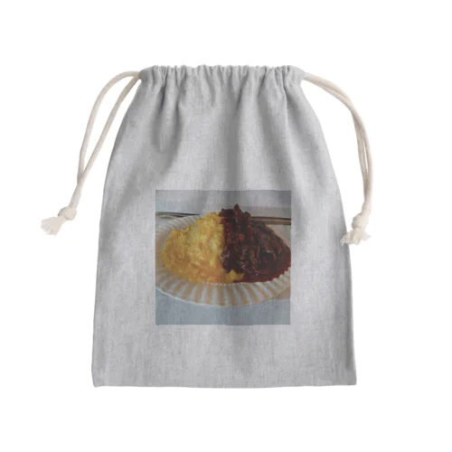 特製デミグラスソースオムライス🍅🍳🍚（〃＾∇＾）o_彡☆ Mini Drawstring Bag