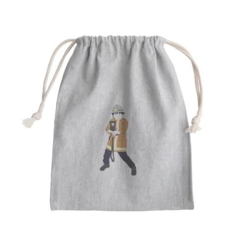 弟4 Mini Drawstring Bag