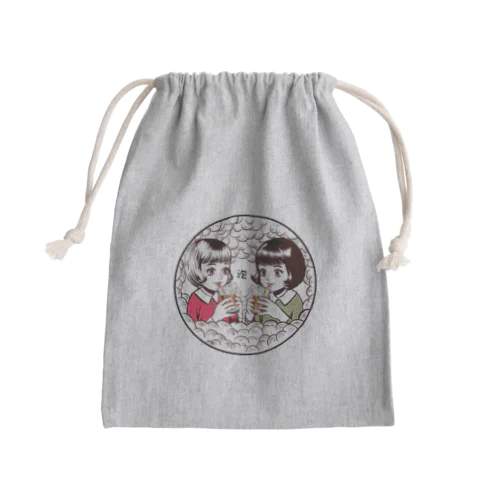 ブクブクシスターズの泡泡祭り Mini Drawstring Bag