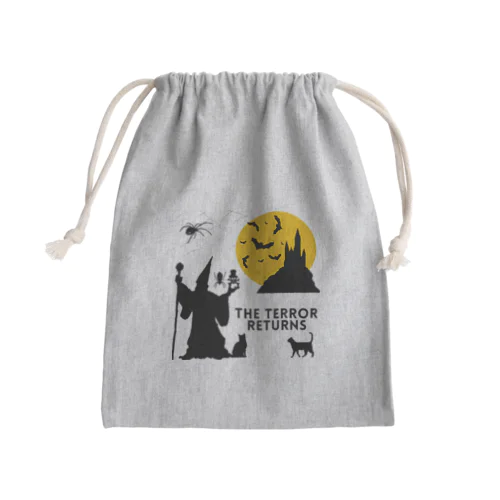 The terror returns（恐怖の復活） Mini Drawstring Bag