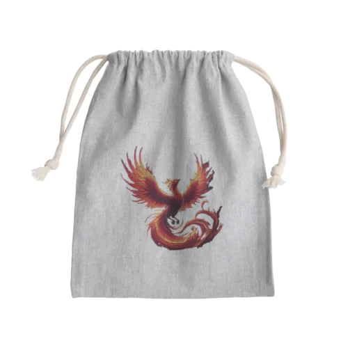 不死鳥 Mini Drawstring Bag