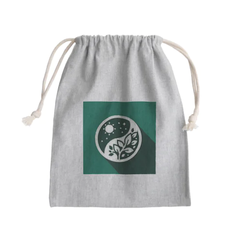 地球を守ろう Mini Drawstring Bag