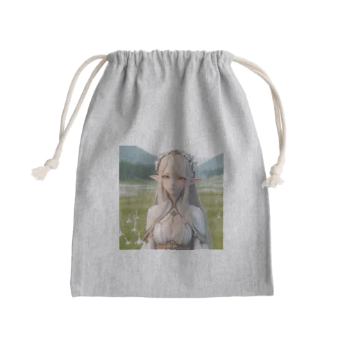 エルフ　美少女 Mini Drawstring Bag