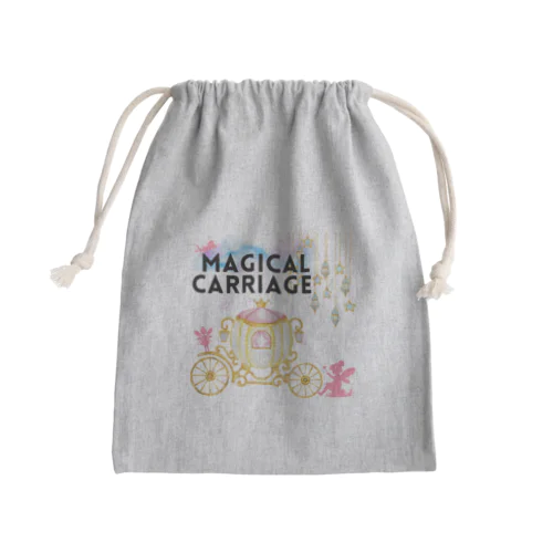 Magical Carriage (魔法の馬車) Mini Drawstring Bag