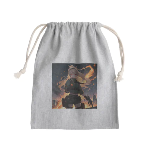 戦場の少女 Mini Drawstring Bag