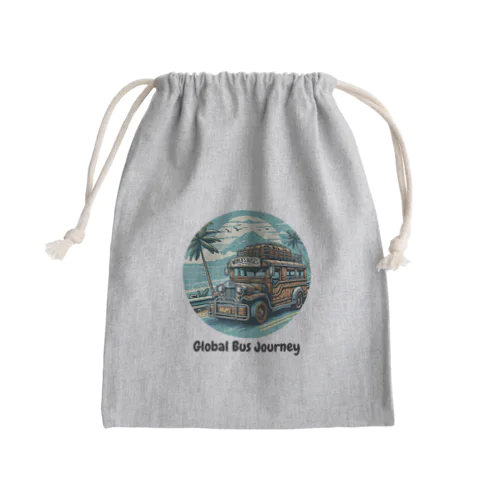 ヴィンテージ バス Mini Drawstring Bag