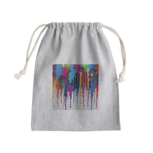 ドロップインク Mini Drawstring Bag