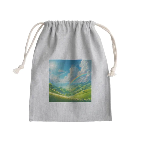 「美しい緑の風景」グッズ Mini Drawstring Bag