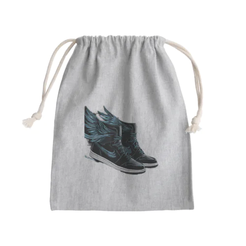 flyingshoes Mini Drawstring Bag