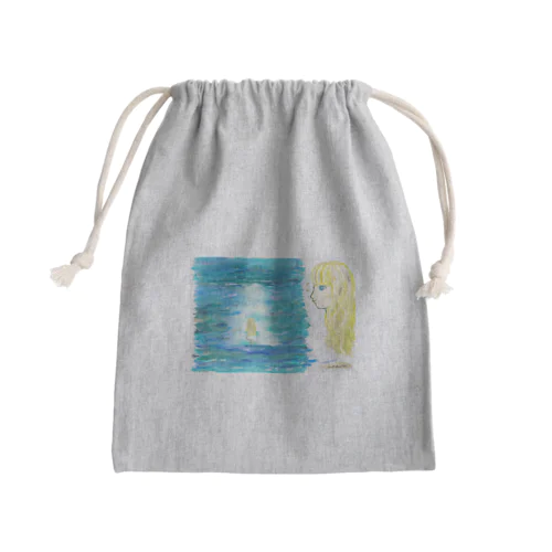 碧星  ちきゅう Mini Drawstring Bag