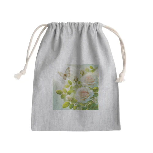 「白薔薇」グッズ Mini Drawstring Bag