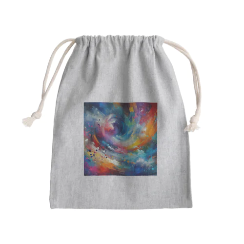 アート Mini Drawstring Bag