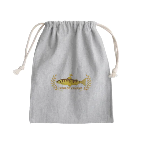 ヤマメキング Mini Drawstring Bag