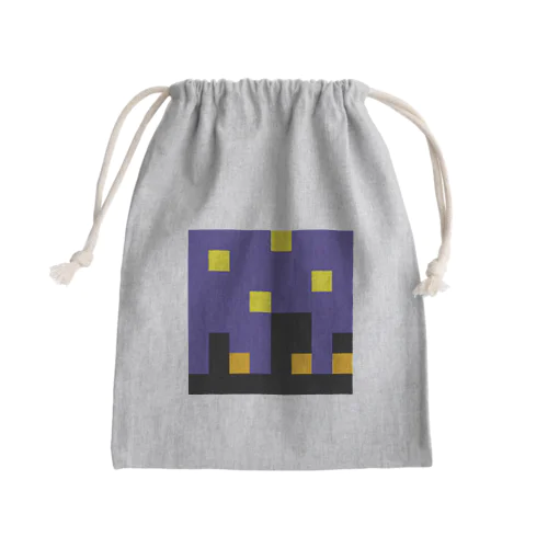 夜景 Mini Drawstring Bag