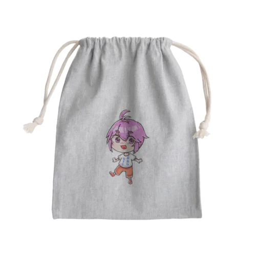 よてぃこ Mini Drawstring Bag