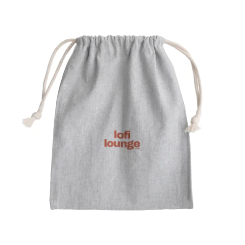 Lofi Lounge 赤 Mini Drawstring Bag