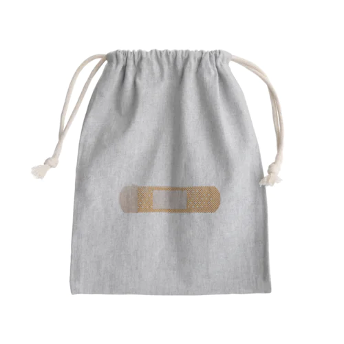 絆創膏 実写 Mini Drawstring Bag