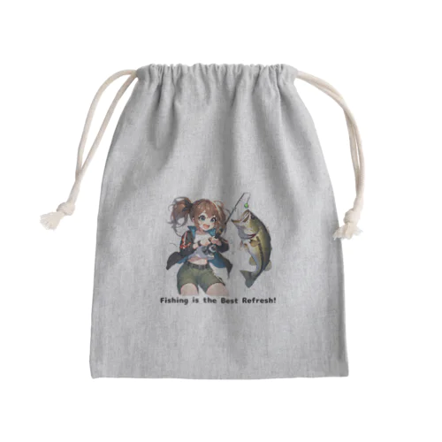  釣り女子 ツリガール 04 Mini Drawstring Bag