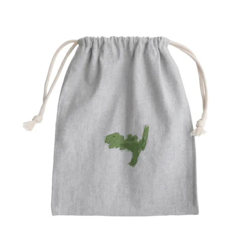 恐竜 Mini Drawstring Bag