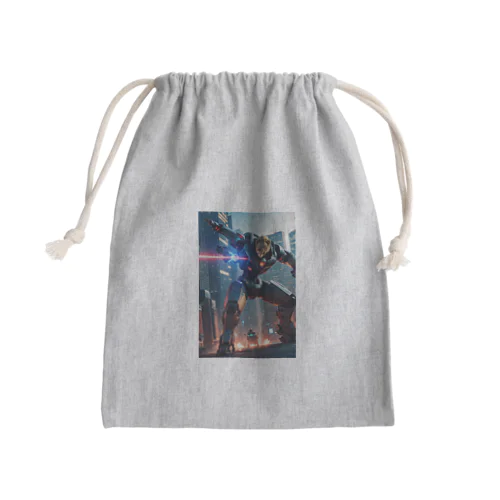 ライオンロボットV1 Mini Drawstring Bag