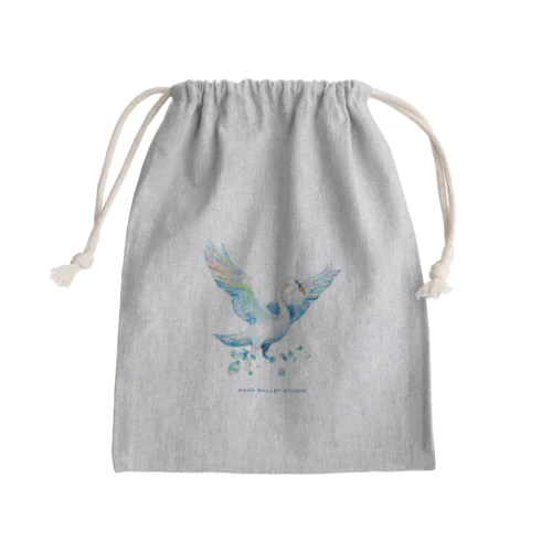 スワン🦢✨ Mini Drawstring Bag