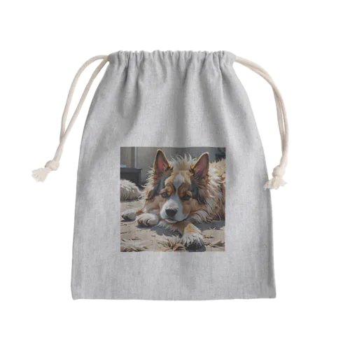 子犬 Mini Drawstring Bag