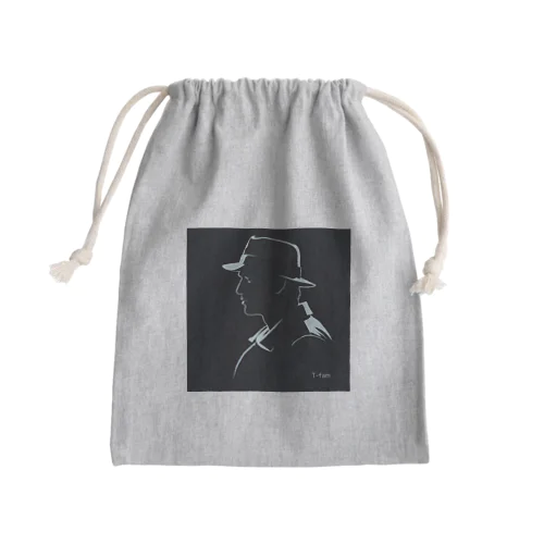 SilhouetteStrength Mini Drawstring Bag