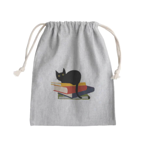 ねこ吉の日常 Mini Drawstring Bag