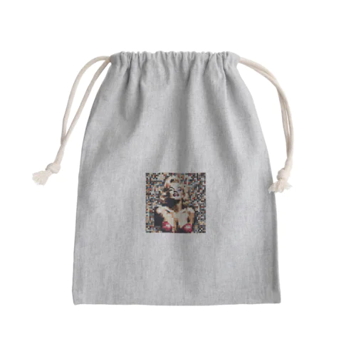 ピクセルグラフィック Mini Drawstring Bag