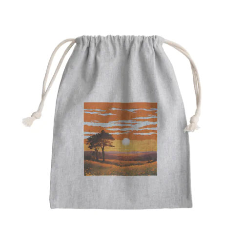 夕焼け空 Mini Drawstring Bag