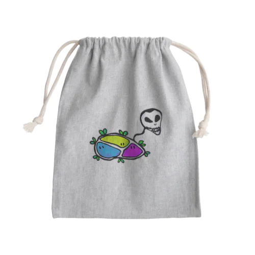 細胞 Mini Drawstring Bag