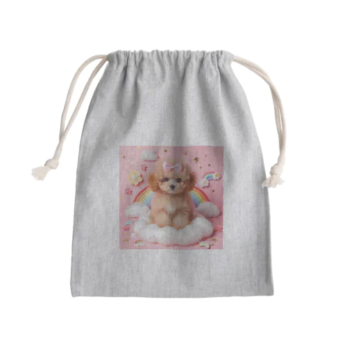 キュートなプーちゃん Mini Drawstring Bag