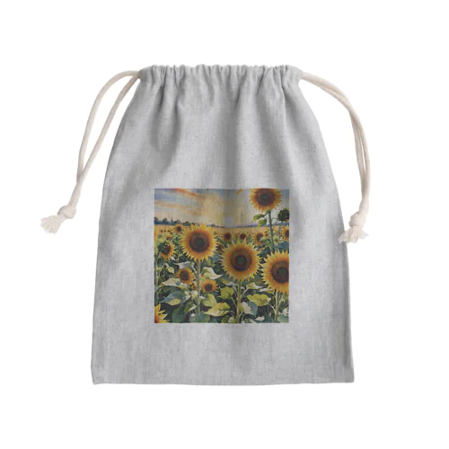 日本の美しい夏９ Mini Drawstring Bag