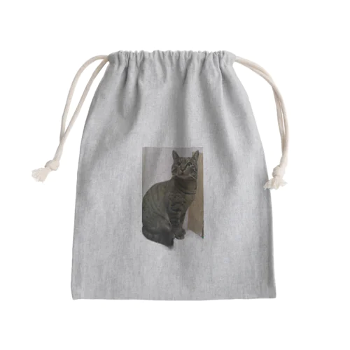 トイレの上のポチオ Mini Drawstring Bag