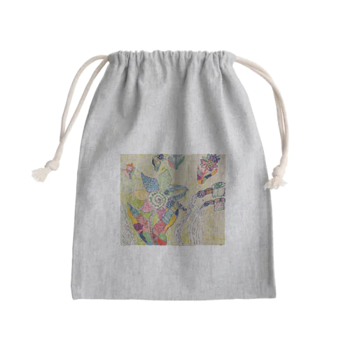 海の花　カイフラワー Mini Drawstring Bag