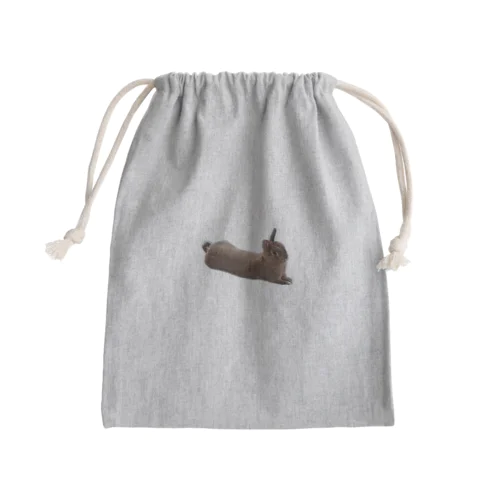 うさぎ Mini Drawstring Bag