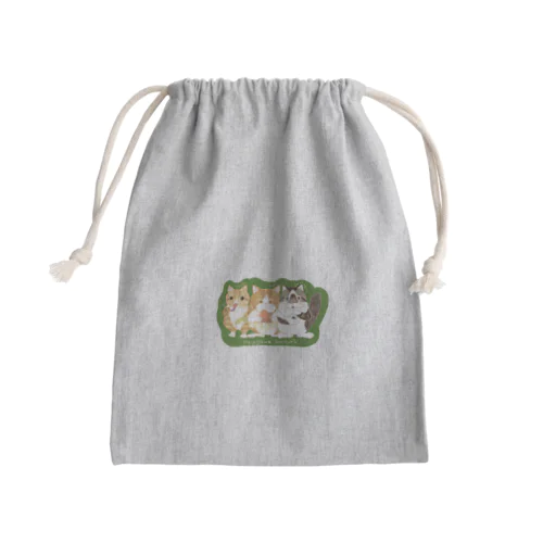 長谷川ブラザーズ Mini Drawstring Bag