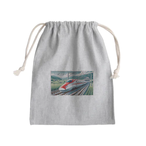 新幹線　こまち号 Mini Drawstring Bag