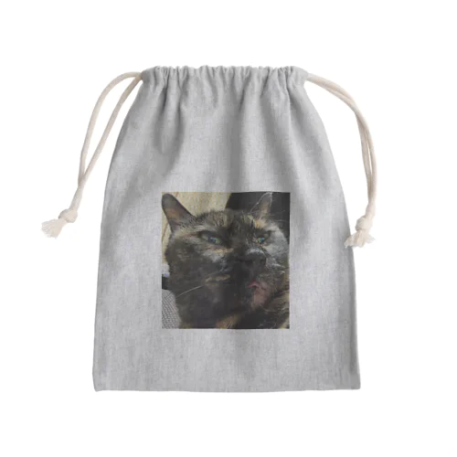 人間しいちゃんバッグ Mini Drawstring Bag