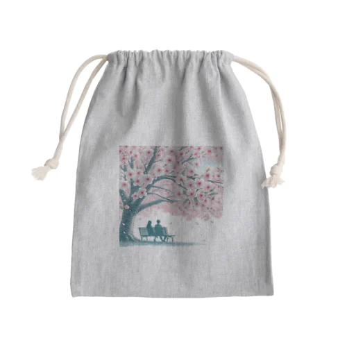「春風景グッズ」 Mini Drawstring Bag