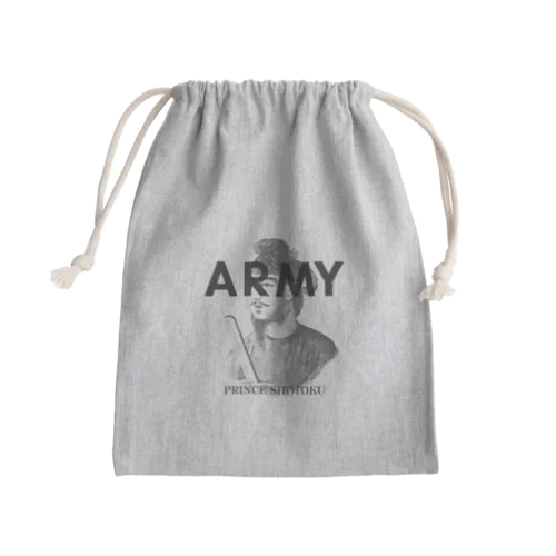 U.S.ARMYな聖徳太子さん Mini Drawstring Bag