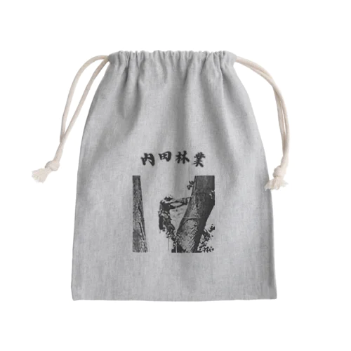 内田林業 特殊伐採 Mini Drawstring Bag